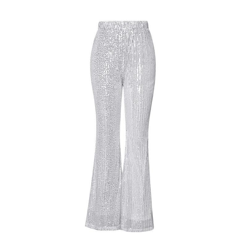 New Sequin Fashion Bootcut Pants - VAleG