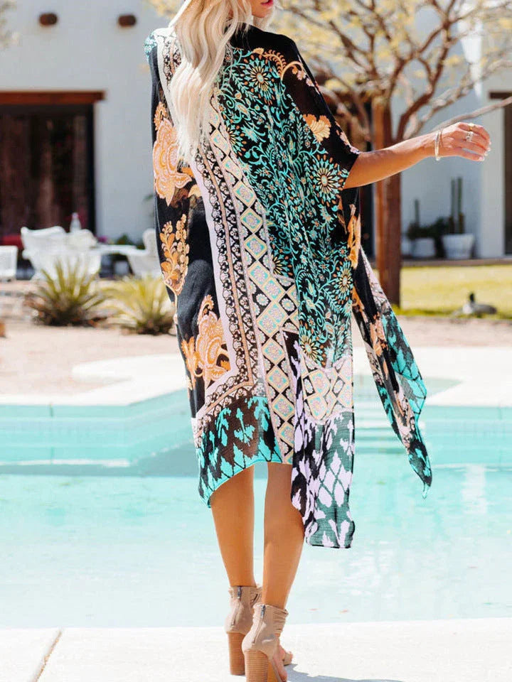 Women's Beach Swimsuit Cardigan Long - VAleG