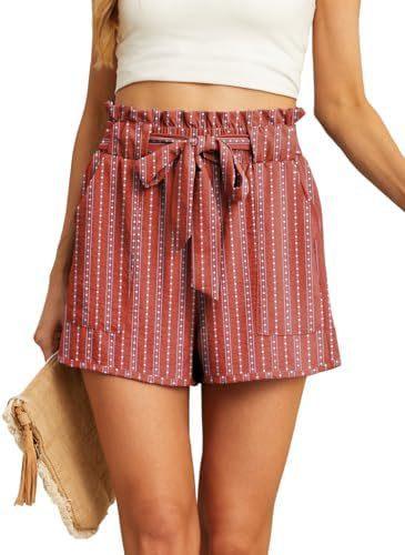 Women's Short Belt Pocket Summer Casual - VAleG