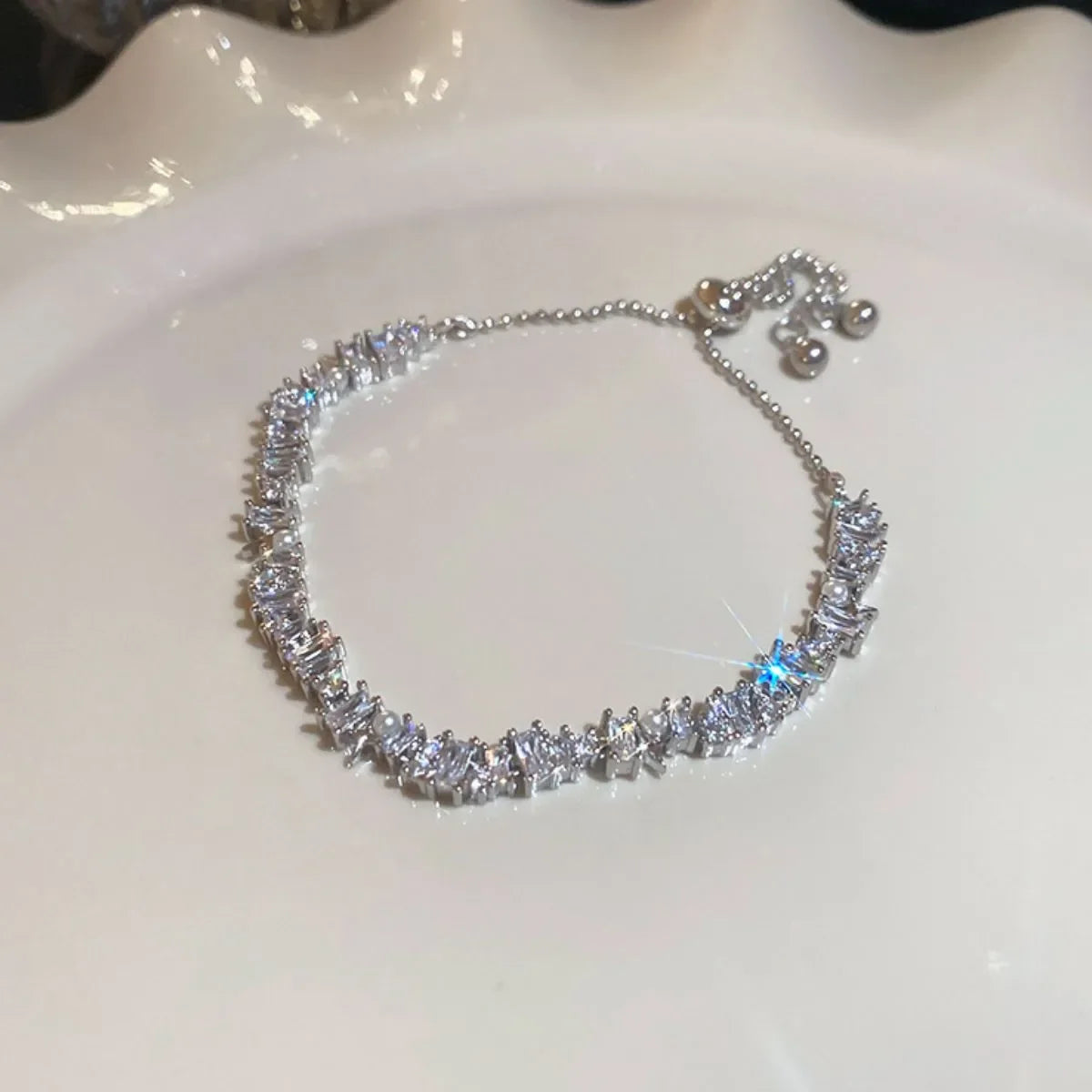 Copper Zircon Bracelet - VAleG