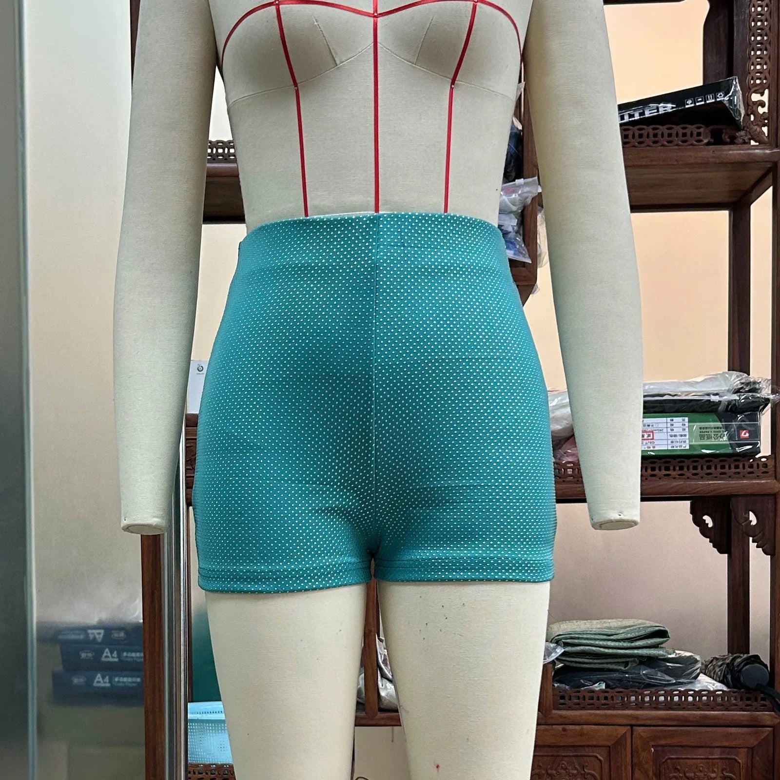 Shiny Shorts Tight Pants Hot Girl - VAleG