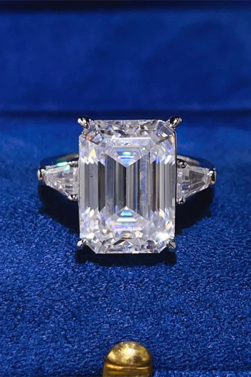 10 Carat Moissanite 925 Sterling Silver Ring - VAleG