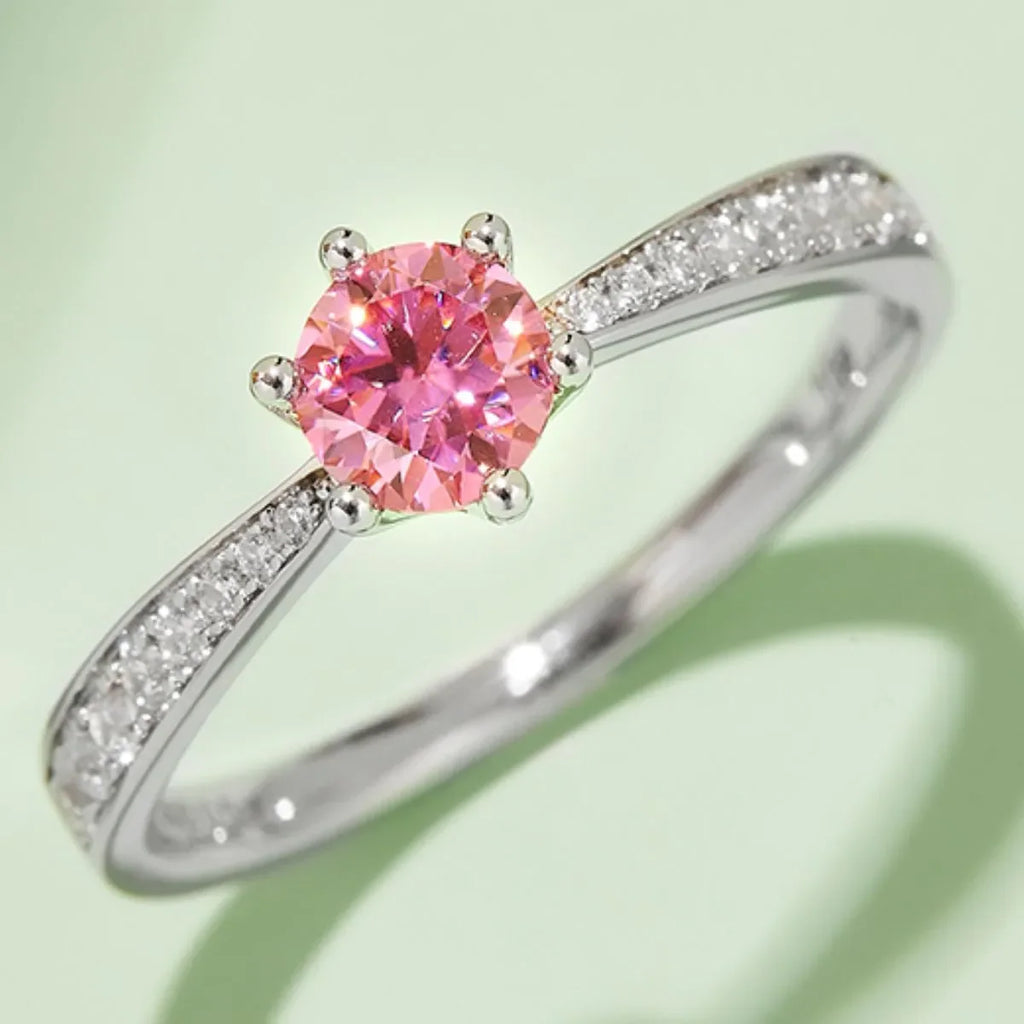 Moissanite 925 Sterling Silver Ring - VAleG