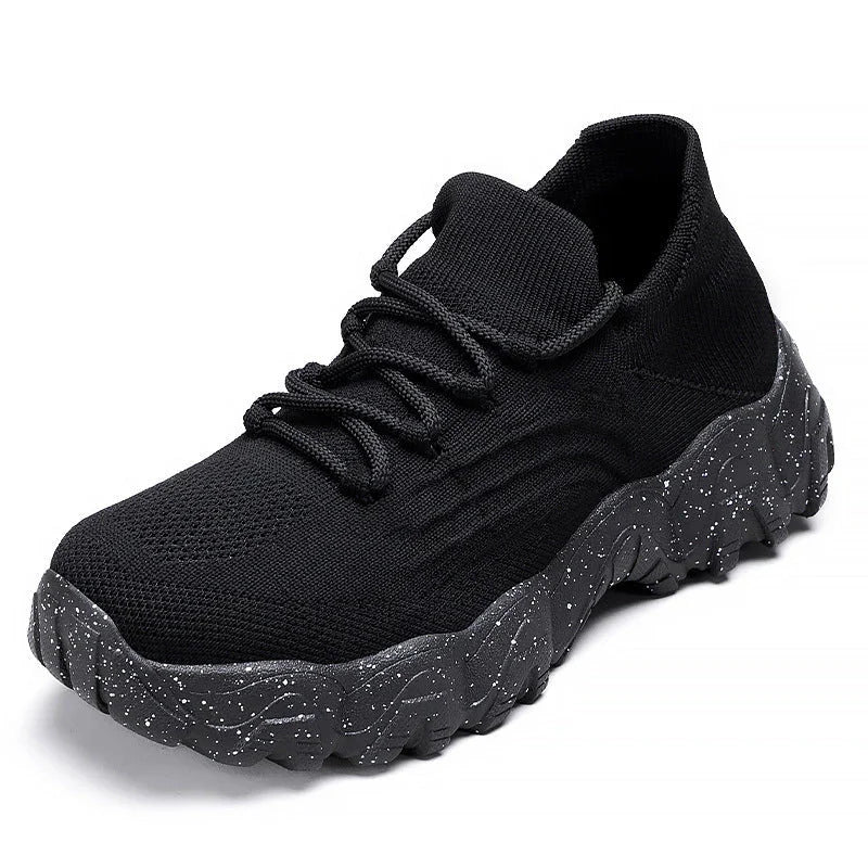 Women's Lace-up Flying Woven Shoes Fashion Trend - VAleG