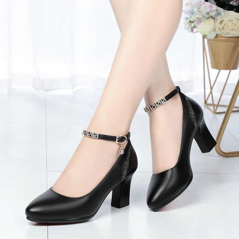 Women's Fashion Soft Bottom All-matching High Heels - VAleG