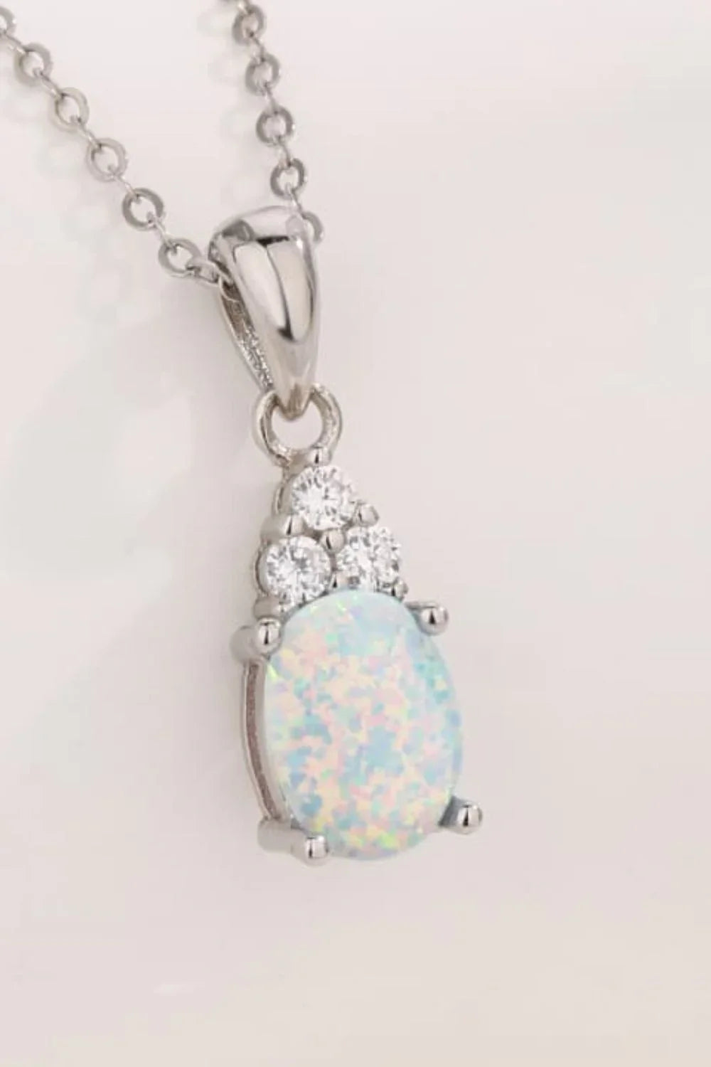 Find Your Center Opal Pendant Necklace - VAleG