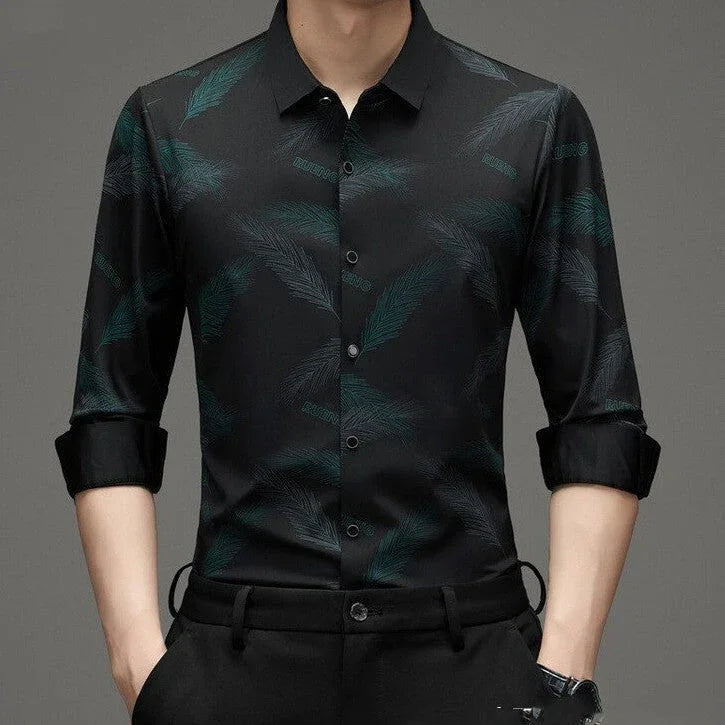 Long Sleeve Shirt Men's Trendy Non-ironing - VAleG