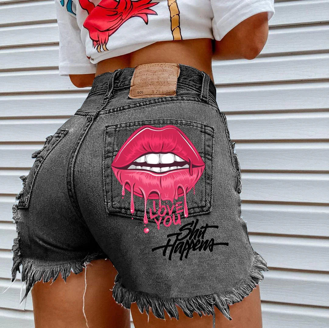 Fashion Ripped Denim Shorts For Women - VAleG