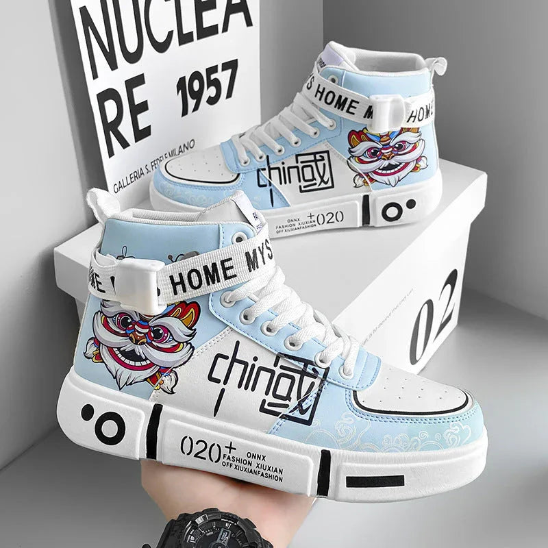 High-top Summer Casual Sports Basketball Sneakers - VAleG