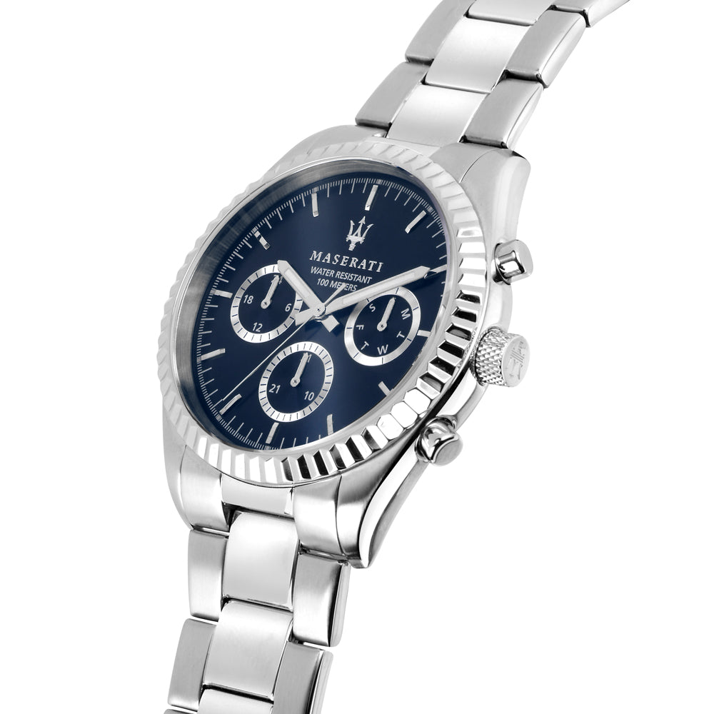 Orologio Maserati Competizione R88 – in acciaio quadrante blu