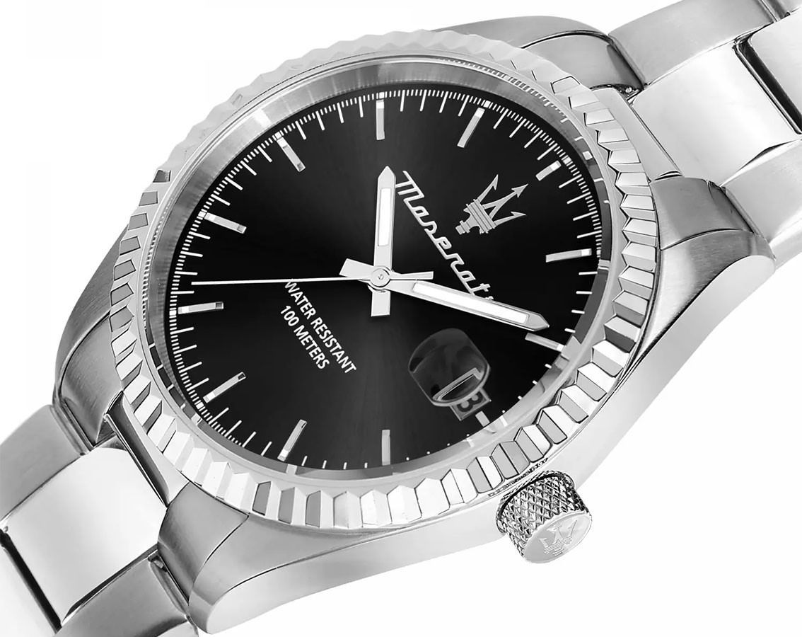 Orologio Maserati Competizione R88 – Orologio da uomo in acciaio colore nero
