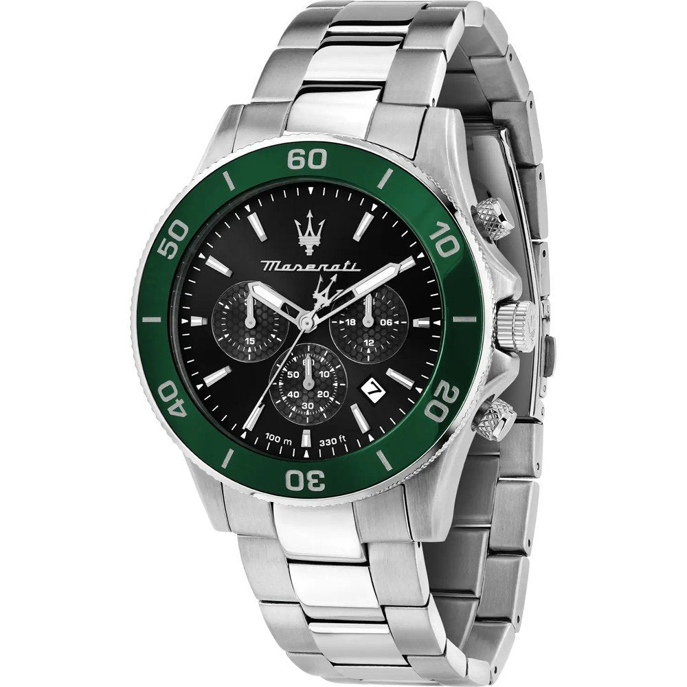 Orologio Maserati R8873 – Cronografo verde in acciaio
