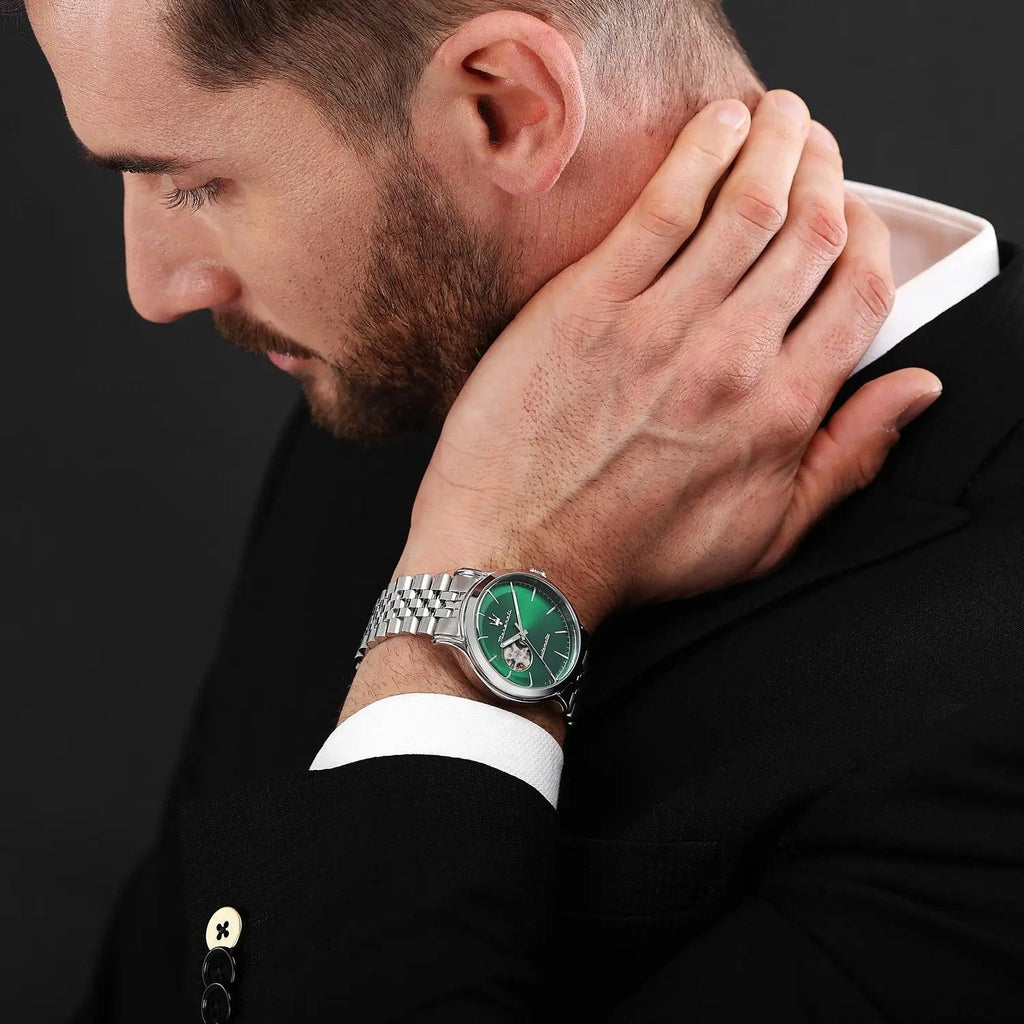 Maserati Epoca Automatico Verde 42mm – open heart