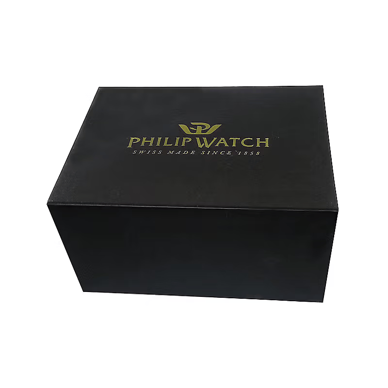 Philip Watch Caribe R8223597108 – Automatico Swiss Made Day-Date Nero 39mm Uomo