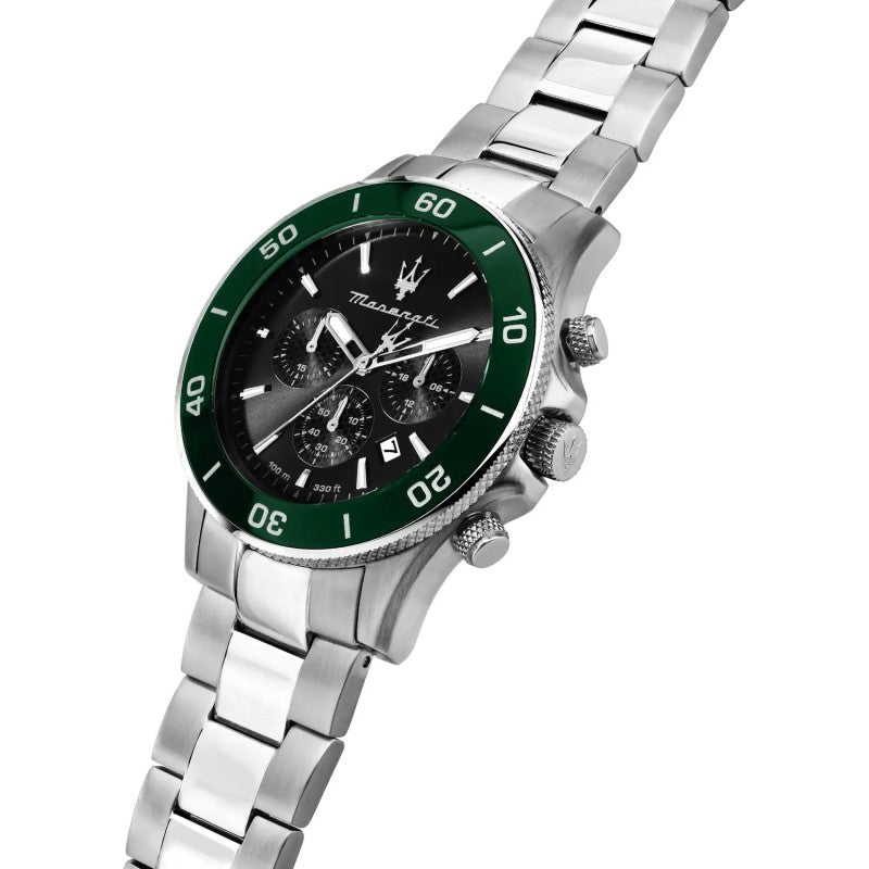 Orologio Maserati R8873 – Cronografo verde in acciaio