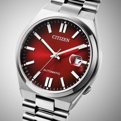Citizen TSUYOSA Automatic 8210 Red Gradient Dial – Orologio Meccanico Uomo Silver – Cod. NJ0150-56W